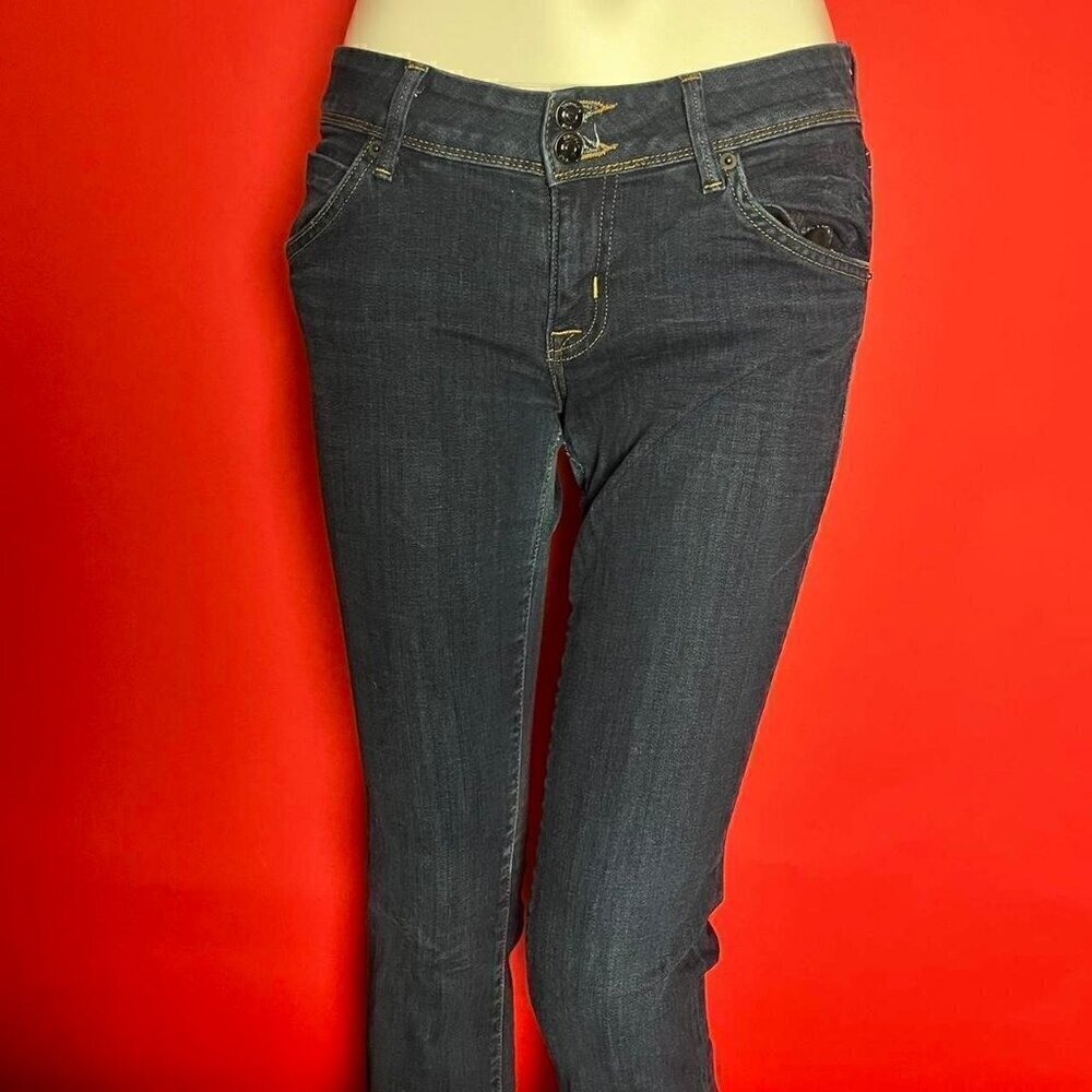 Y2k low rise Hudson dark was blue jeans